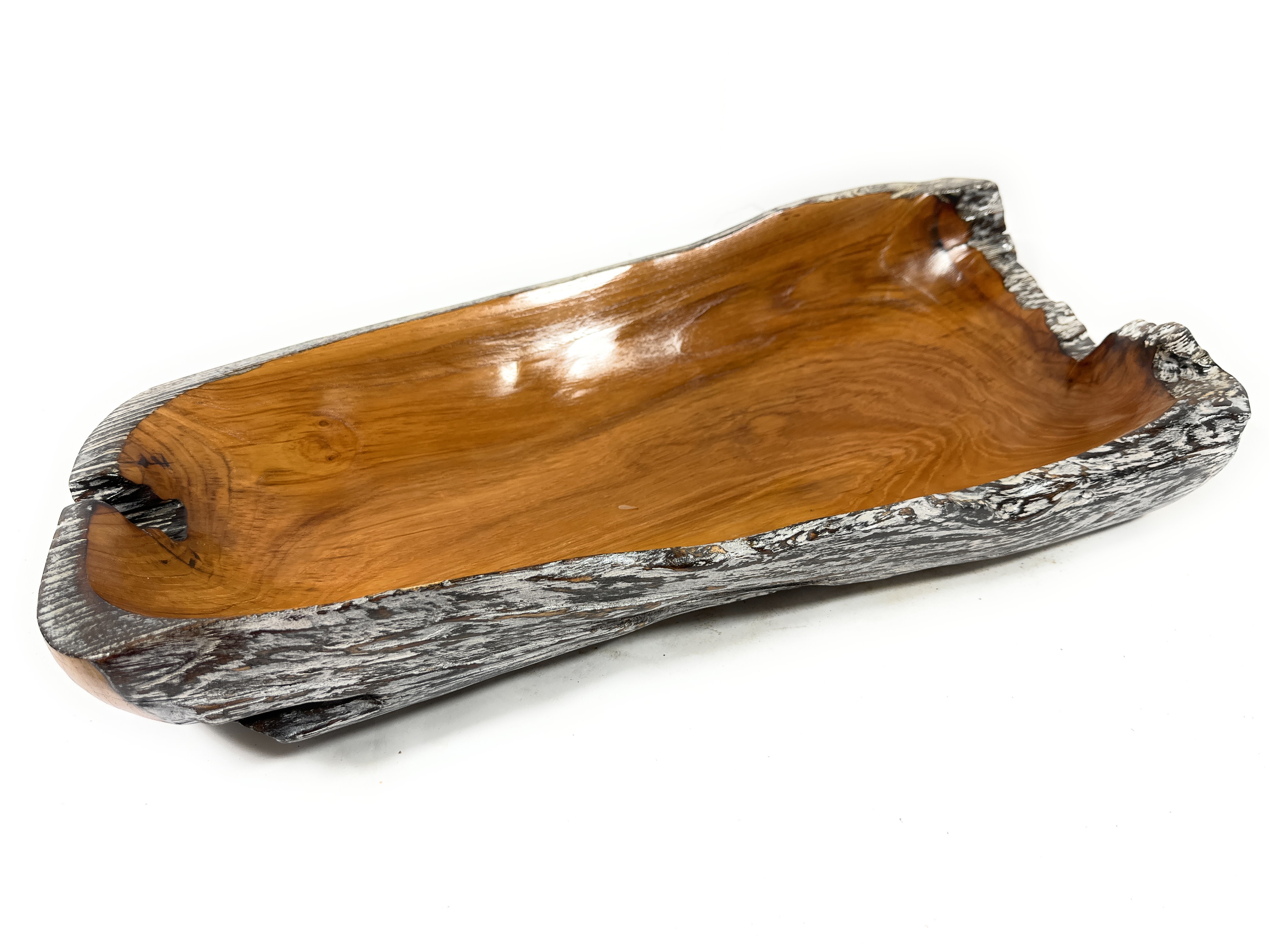 Unique Teak Root Tray/Bowl 24 inch X 9 inch X 9 inch - Centerpiece | #lpu512 Unique Teak Root Tray/Bowl 24 inch X 9 inch X 9 inch - Centerpiece | #lpu512